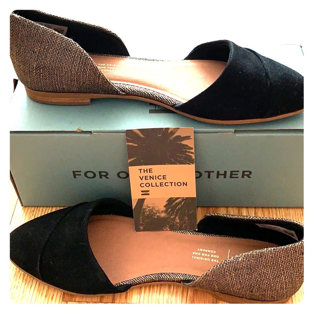Toms Jutti D’orsay flats